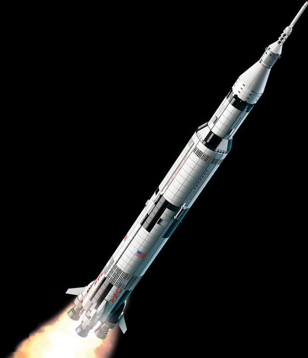 Immagine prodotto LEGO Saturno V Apollo della NASA (92176, LEGO Ideas, Set LEGO rari)