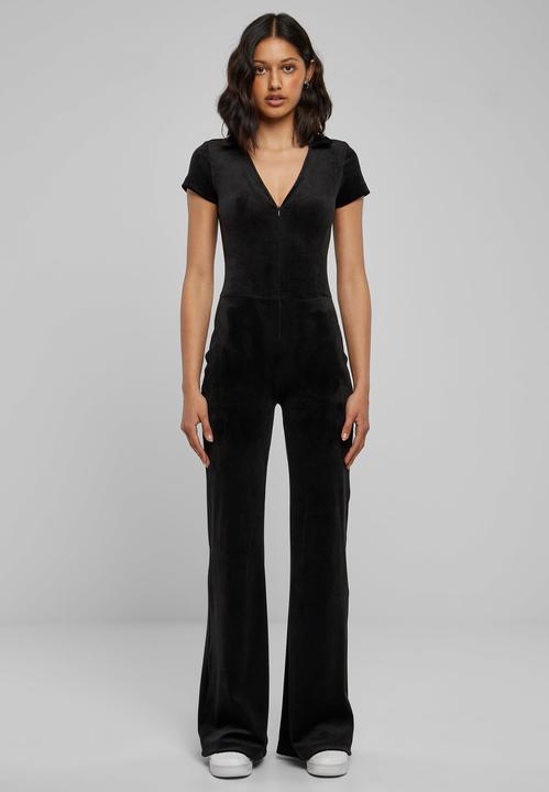 Image du produit Urban Classics Ladies Velvet Jumpsuit (XL)