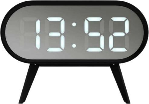 Actual product image New Gate Cyborg Black Alarm Clock
