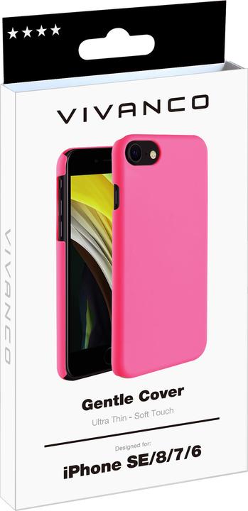 Immagine prodotto Vivanco Cover posteriore delicata per Apple iPhone SE 2020 Rosa (Apple iPhone 7, Apple iPhone 6s, Apple iPhone 8, Apple iPhone SE (seconda generazione))