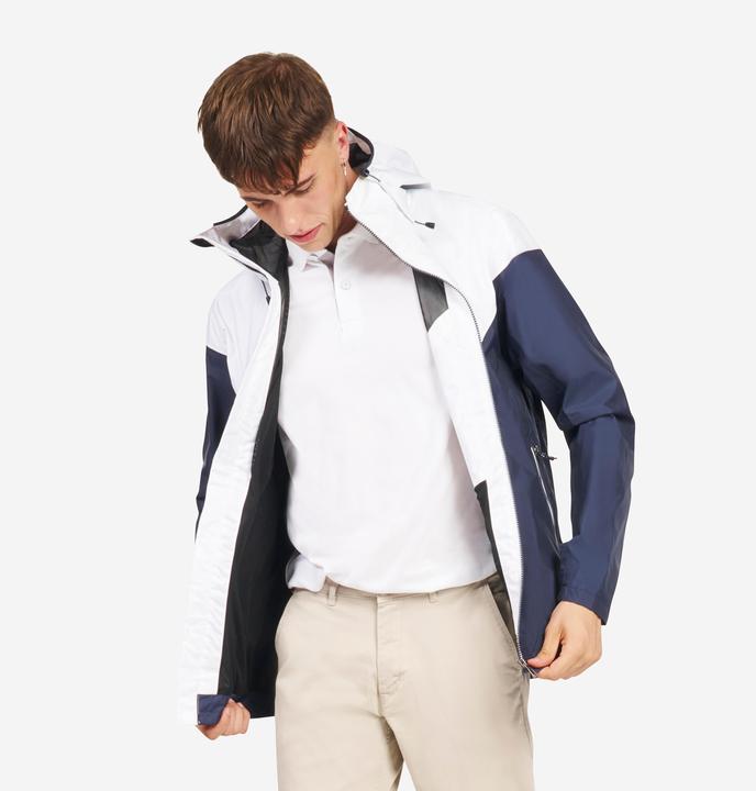 Image du produit Tribord Veste de voile imperméable Homme - Sailing 100 navy blanc (3XL)