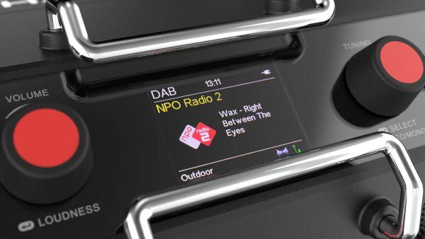 Actual product image PerfectPro - Rockhart RH4- Bouwradio - Bluetooth - Dab+ Radio (DAB+, FM, Bluetooth, NFC)