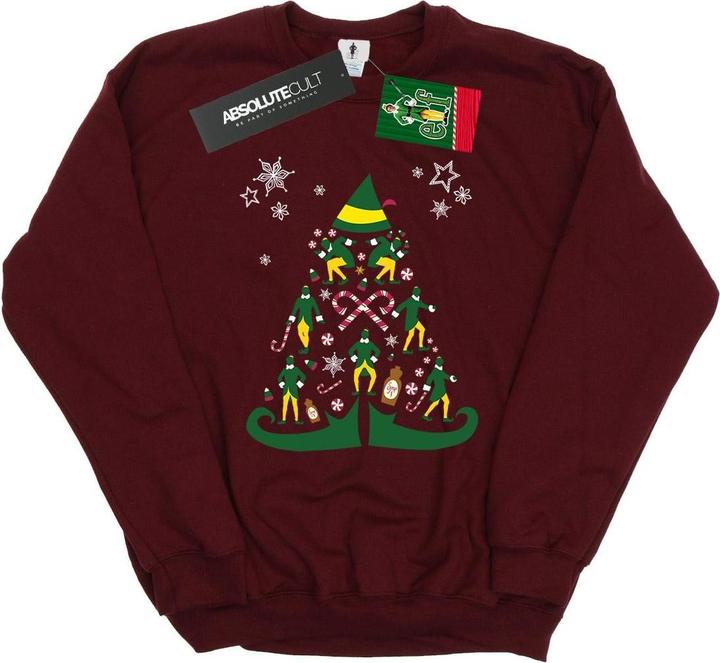 Elf Christmas Tree Sweatshirt (S)