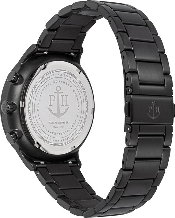 Actual product image Paul Hewitt Chrono Black (Chronograph, 42 mm)