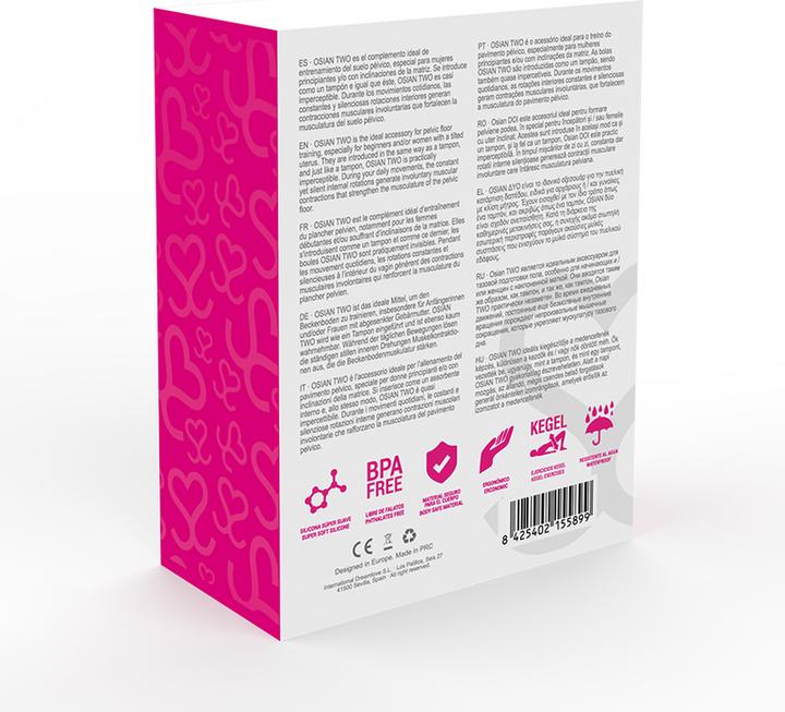 Actual product image Moressa Osian Two Premium Silicone Pink (101 g)