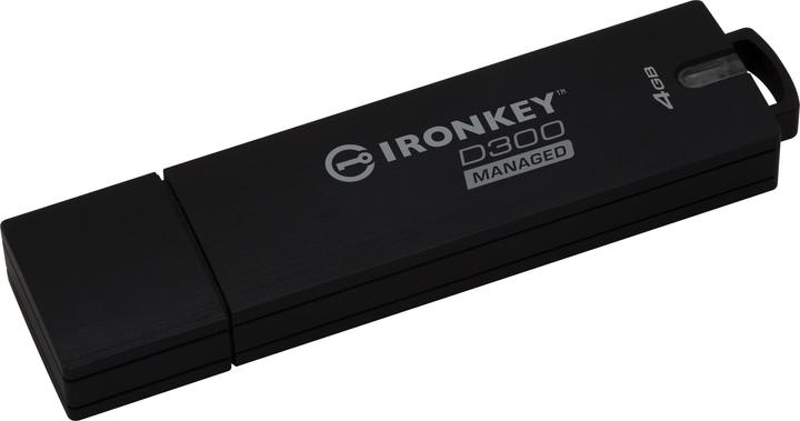 Actual product image Kingston 4GB D300SM AES 256 (4 GB, USB-A, USB 3.1)