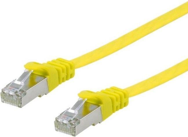 Image du produit equip Cat. U/FTP Câble patch plat (U/FTP, CAT6a, 0.50 m)