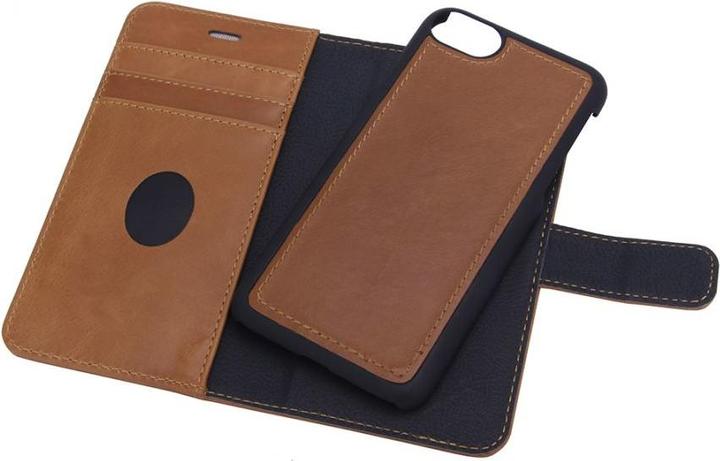 Image du produit Radicover Exclusive Étui de protection pour téléphone portable 2 en 1 11,9 cm (4,7 pouces) Folio Marron (Apple iPhone 6)
