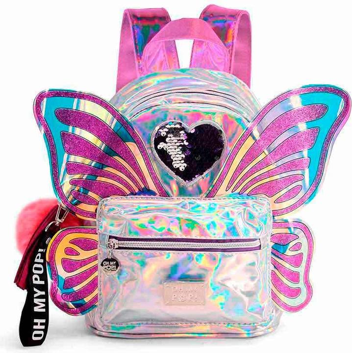 Oh My Pop! Small Fashion Backpack Wings