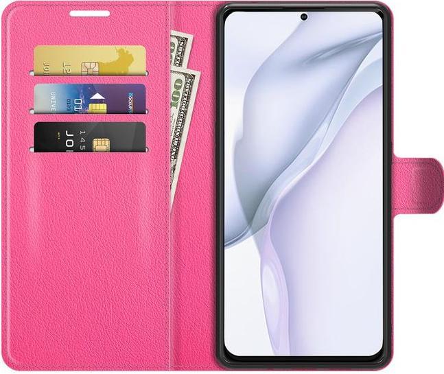 Actual product image MU Classic Litchi Leather Bookcover Series (Huawei P50)