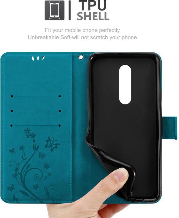 Image du produit Cadorabo Couverture du livre de fleurs (Xiaomi Redmi 8A)