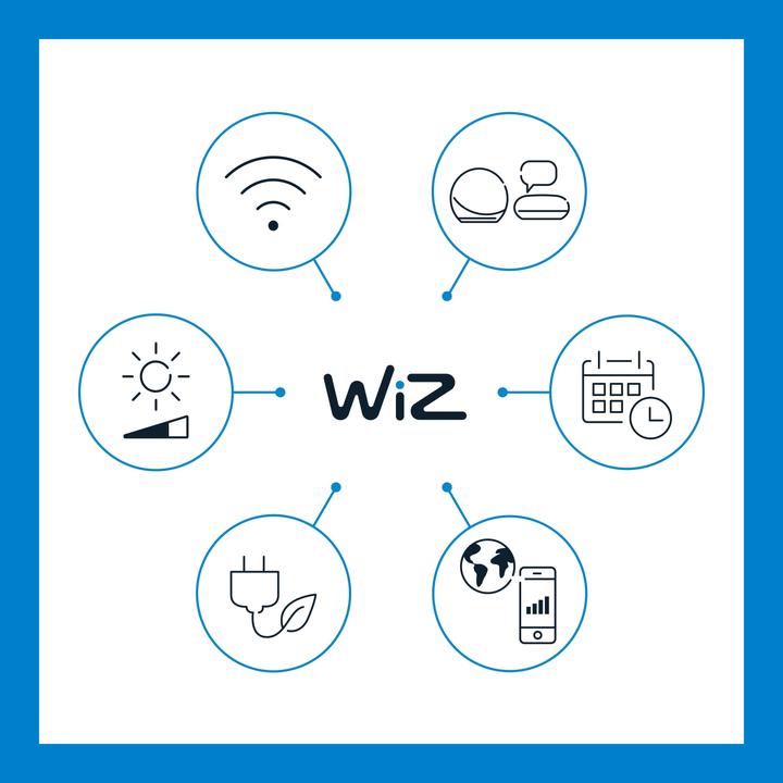 Actual product image WiZ Incandescent lamp (E27, 7 W, 806 lm, 2 x, E)