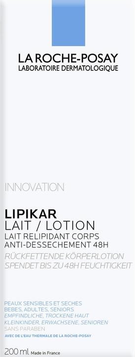 Image du produit La Roche Posay Lipikar (Crème pour le corps, 200 ml)