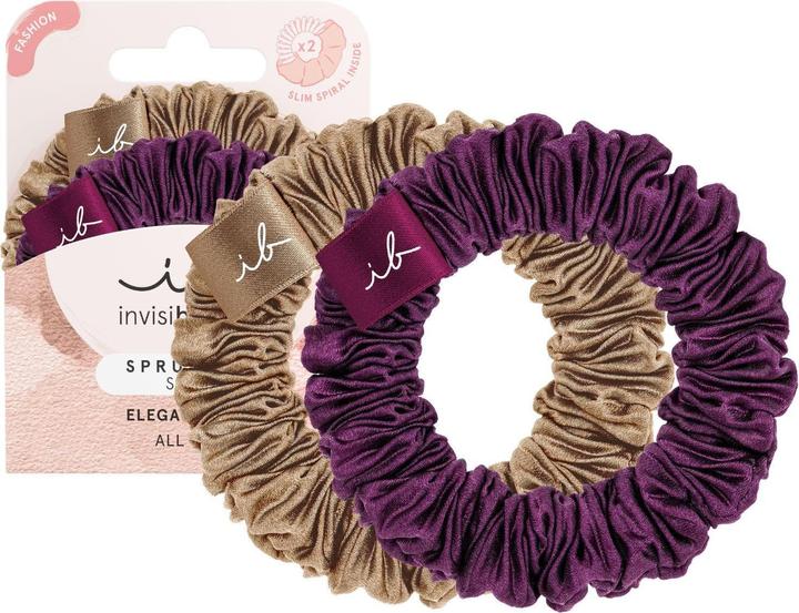 Immagine prodotto Invisibobble Fascetta per capelli Slim Sprunchie snuggle is real 2pcs (Elastico per capelli)