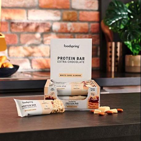 Produktbild Foodspring Protein Bar (White Choco Almond, 1 Stk., 540 g)