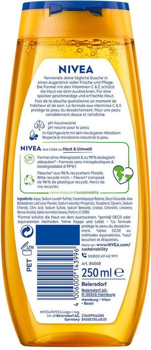 Actual product image NIVEA Duschgel Summer Happiness (250 ml)