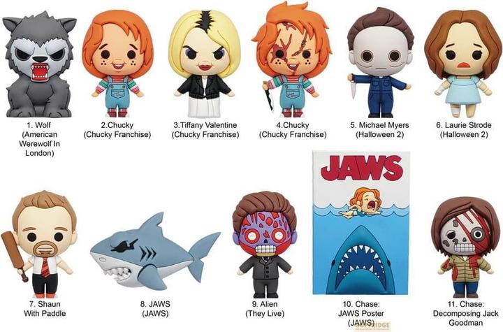 Monogram Int. Universal PVC-Taschenanhänger Vault Horror Series 1 Display (24)