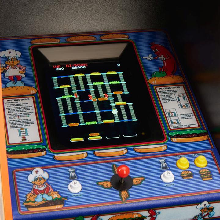 Immagine prodotto Numskull Cabinet arcade in scala di un quarto - Burger Time