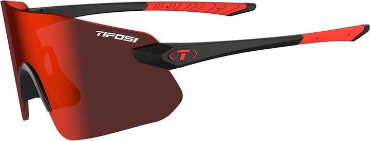 Produktbild MGA Tifosi Vogel SL Mattes Schwarze Brille (Rauchrot 15,4% Lichtübertragung) (neu) (Matte Black)