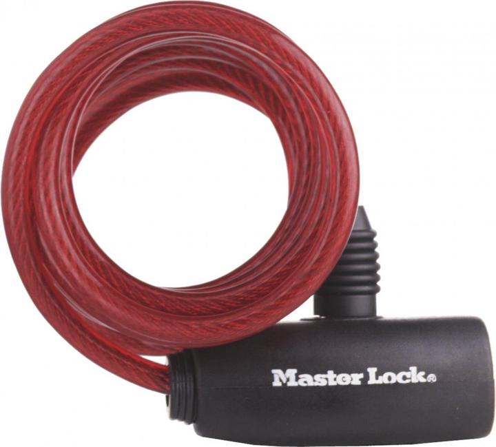Actual product image Master Lock Spiral cable lock set 3-piece (180 cm)
