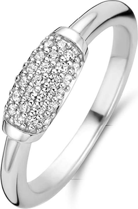Produktbild Ti Sento Milano Ring mit Zirkonia 12192ZI (56, 925 Silber)