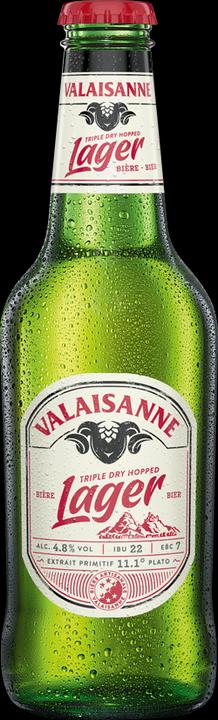 Image du produit Valaisanne Bière Lager (10 x 33 cl)