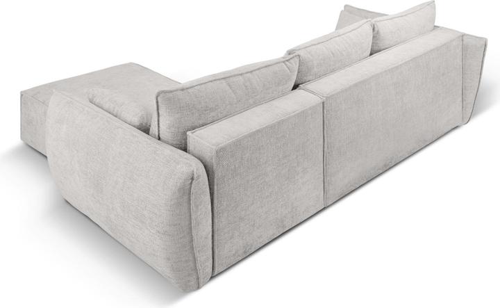 Actual product image Micadoni Right Corner Sofa With Bed Function And Box, "Kaelle", 4 Seats, 252x165x87Made in Europe (Corner sofa)