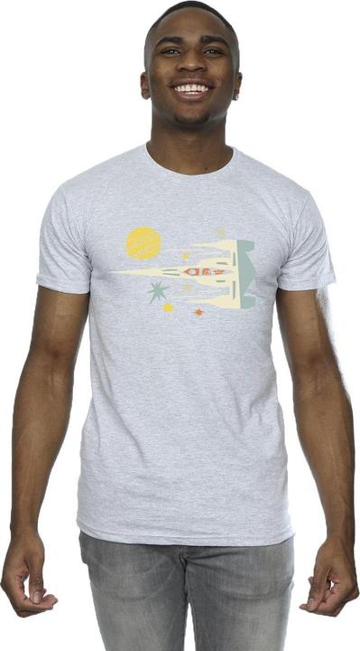 Produktbild Star Wars The Mandalorian Cutout Ship TShirt (S)