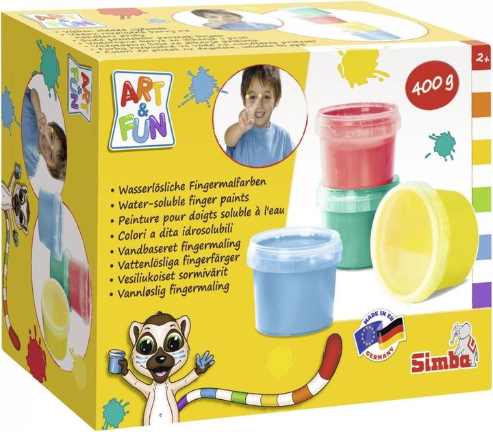 Simba A&F finger paints