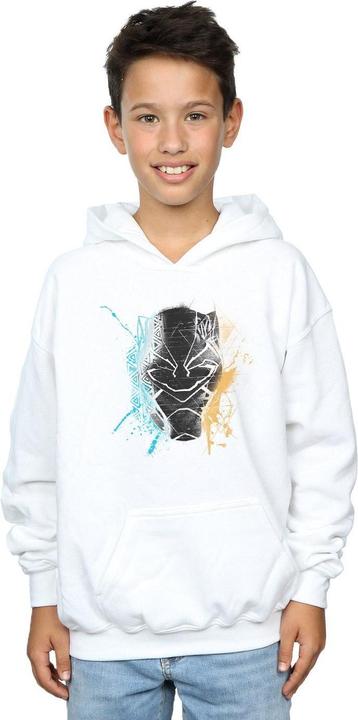 Actual product image Boys Black Panther Splash Hoodie (140, 146)