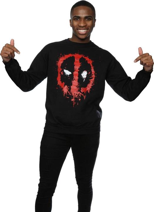 Produktbild Deadpool Splat Face Sweatshirt (S)