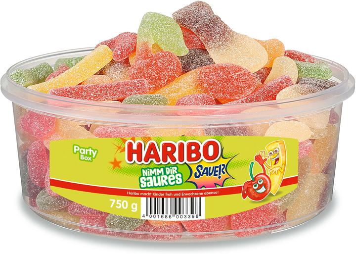 Actual product image Haribo Take sour fruit gum 750.0 g (750 g)