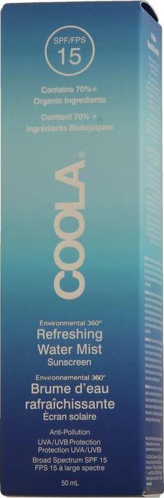 Produktbild Coola Suncare Full Spectrum 360° Refreshing Water Mist (Sonnencreme Gesicht, SPF 15, 50 ml, 50 g)