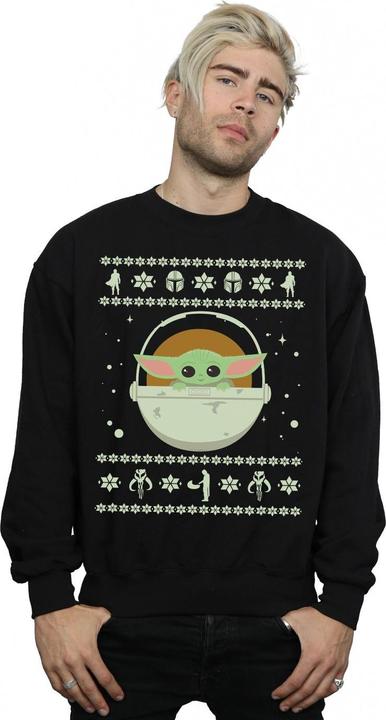 Produktbild Star Wars The Mandalorian The Child Christmas Sweatshirt (M)