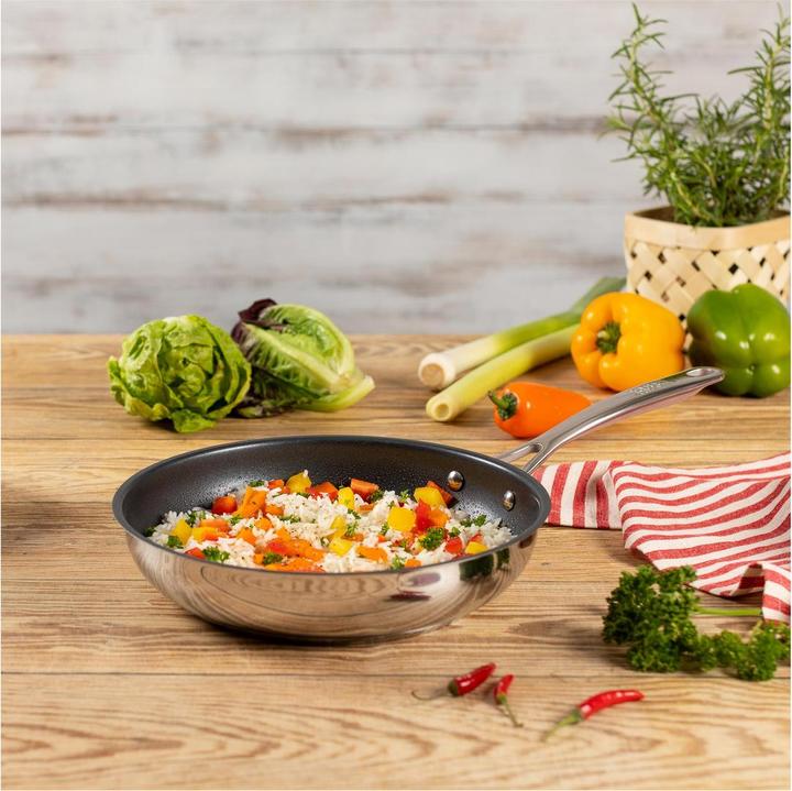 Actual product image Kuhn Rikon Allround (24 cm, Frying pan, Stainless steel)