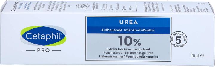 Cetaphil Pro Urea 10% aufbauende Intensiv-Fusssalbe, 100 g Salbe (Fussdeodorant & -puder)