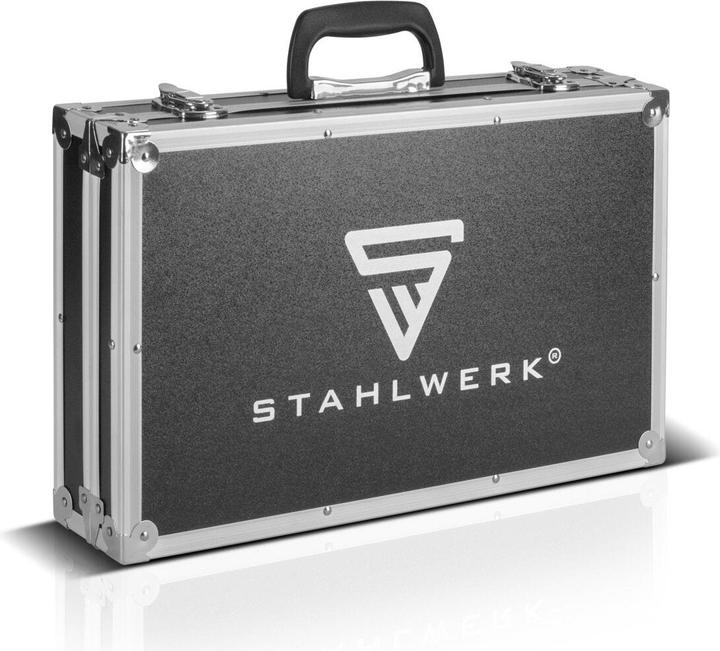 Produktbild Stahlwerk Grundloch-Innenlager-Abzieher-Satz mit Gleithammer, 3 Adaptern