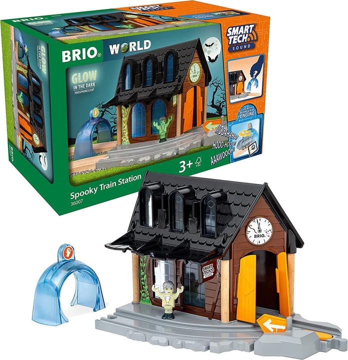 Actual product image Brio Spooky Train Station