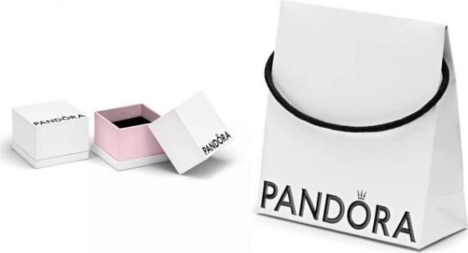 Produktbild Pandora Mini-Anhänger mit weisser Biene (MAT BIJOU)