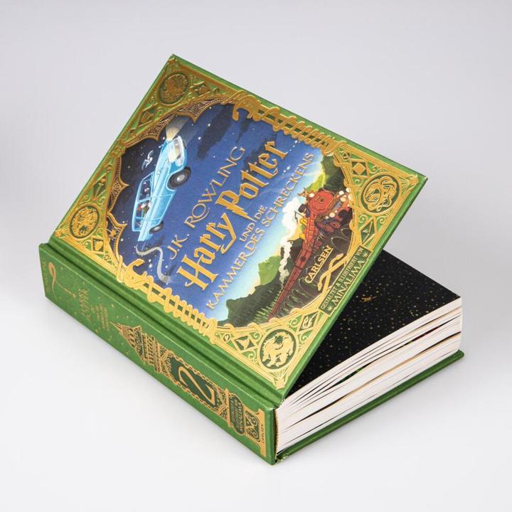 Immagine prodotto Harry Potter und die Kammer des Schreckens: MinaLima-Ausgabe (Harry Potter 2) (Tedesco, J.K. Rowling, MinaLima, 2022)