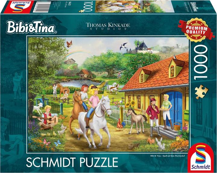 Actual product image Schmidt Spiele Bibi & Tina Fun at Martin's Farm 1000 pieces (1000 pieces)