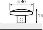 Immagine prodotto Hettich Knopf Olvera Buche roh