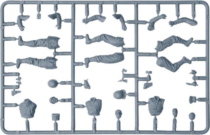 Actual product image 1:35 Fig. US armoured crew (5) NW Eur.