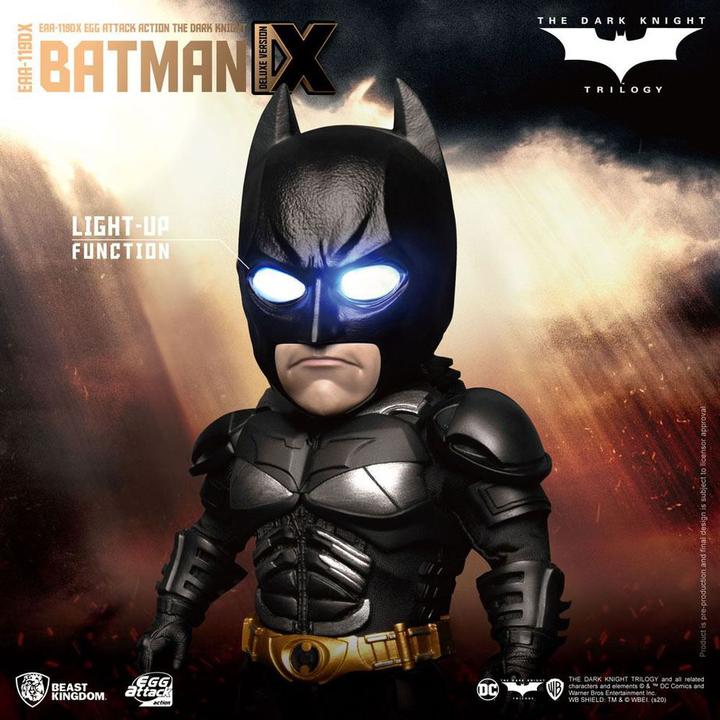Immagine prodotto Beast Kingdom DC Comics: Il Cavaliere Oscuro - Figura d'azione Deluxe di Batman da 6 pollici