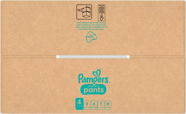 Actual product image Pampers Baby-Dry Pants (Size 4, Monthly box, 180 Piece)