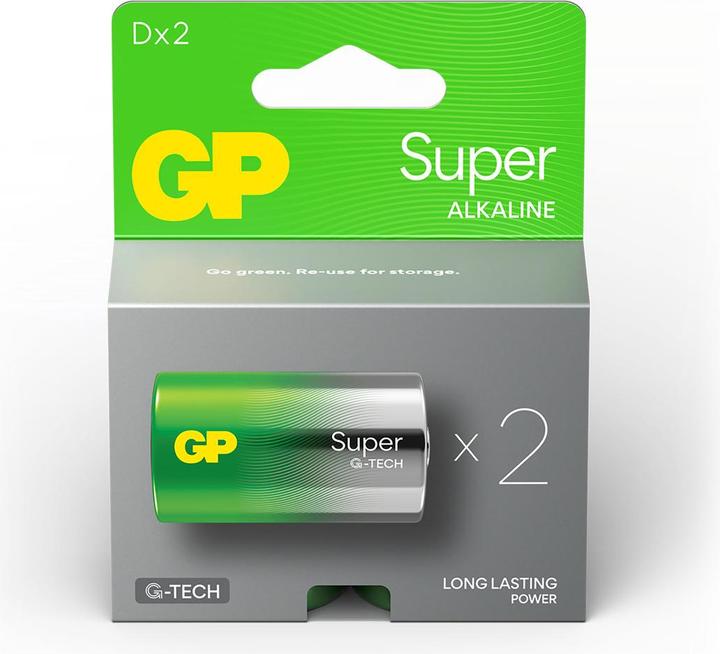 Produktbild GP Batteries Super (1 Stk., D)