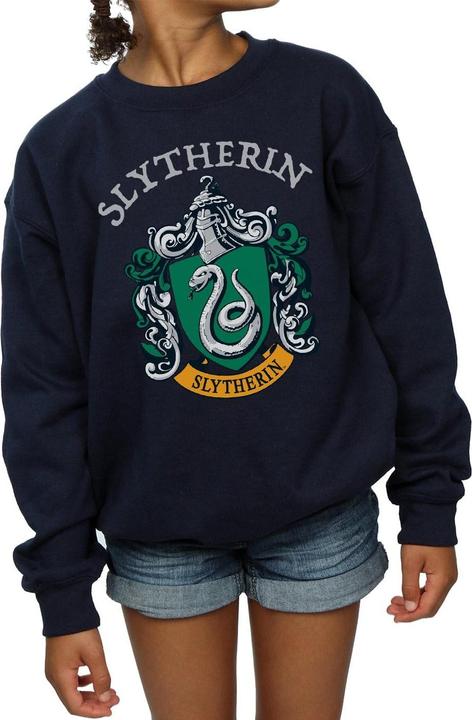 Immagine prodotto Slytherin Crest Felpa Ragazze (140, 146)