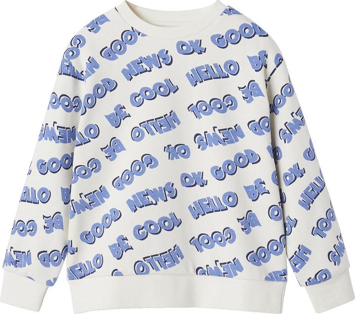 Produktbild Vertbaudet Jungen Sweatshirt mit XXL-Schriftzug, Recycling-Polyester (158)