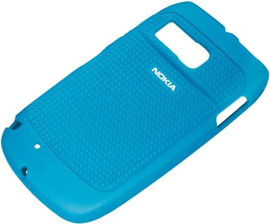 Nokia CC-1016 Silikon Schutzhülle - Blau (Nokia E6-00)