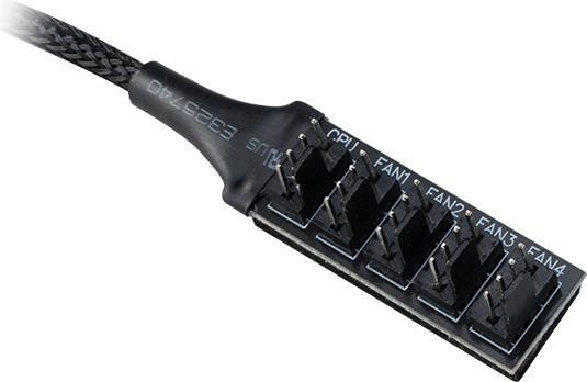 Actual product image Akasa Flexa FP5H PWM Splitter Hub